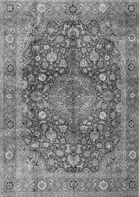 Medallion Gray Traditional Rug, tr4758gry