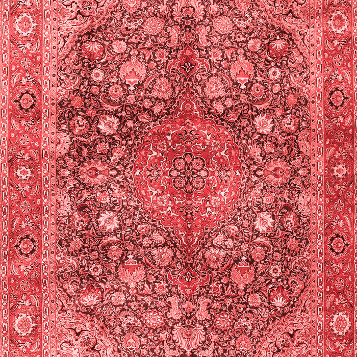 Medallion Red Traditional Area Rugs