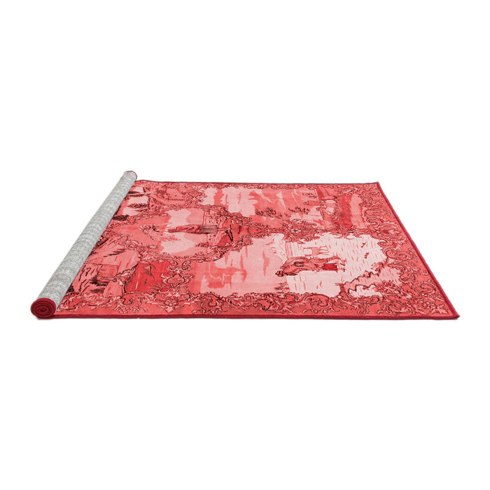 Traditional Red Washable Rugs