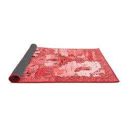 Animal Red Traditional Area Rugs
