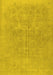 Machine Washable Persian Yellow Traditional Rug, wshtr475yw