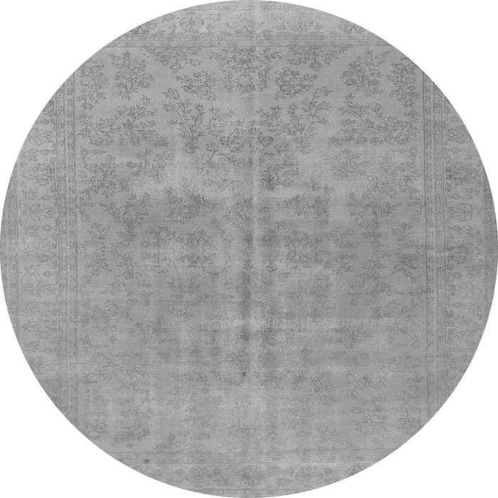 Square Persian Gray Traditional Rug, tr475gry