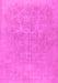 Machine Washable Persian Pink Traditional Rug, wshtr475pnk