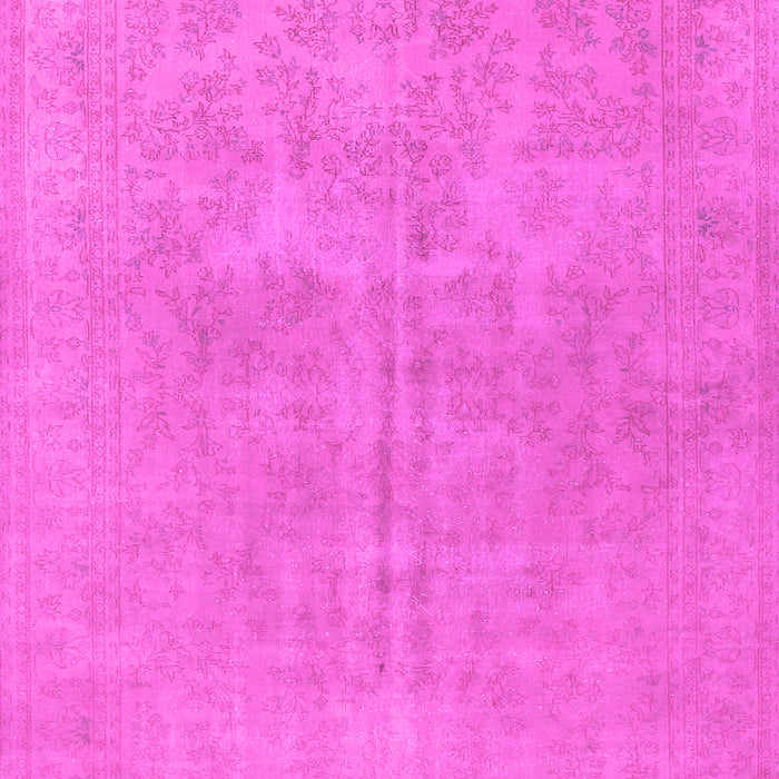 Machine Washable Persian Pink Traditional Rug, wshtr475pnk