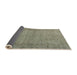 Sideview of Traditional Sage Green Persian Rug, tr476