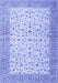 Persian Blue Traditional Rug, tr4760blu