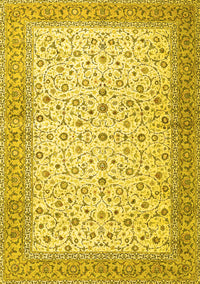 Persian Yellow Traditional Rug, tr4760yw