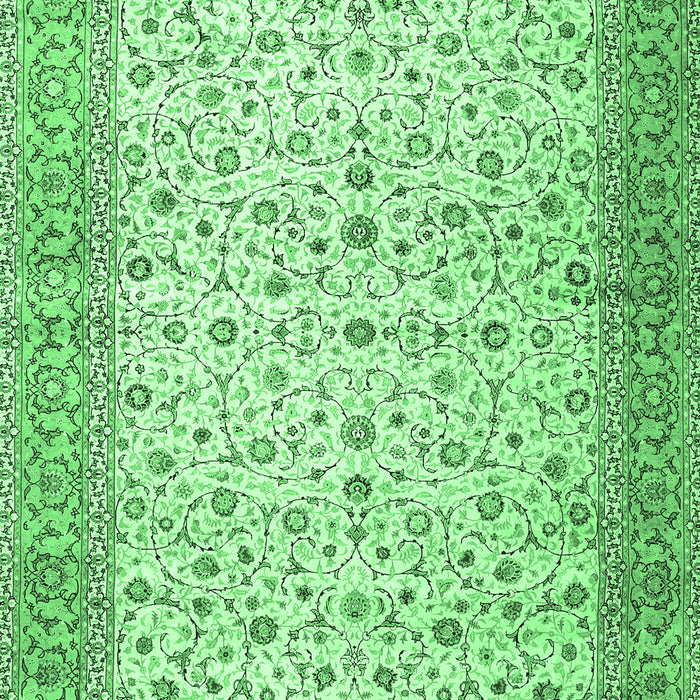 Persian Emerald Green Traditional Rug, tr4760emgrn