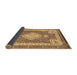 Sideview of Medallion Brown Traditional Rug, tr4762brn