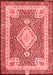 Medallion Red Traditional Area Rugs
