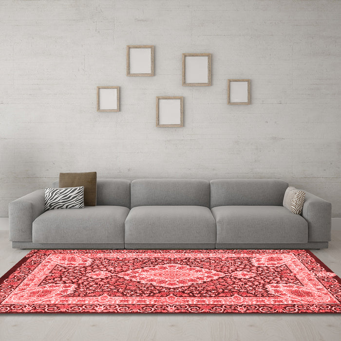 Traditional Red Washable Rugs