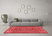 Traditional Red Washable Rugs