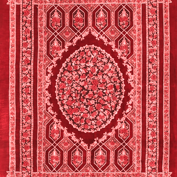 Medallion Red Traditional Area Rugs
