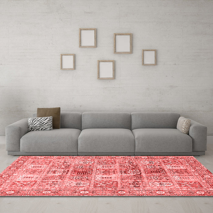 Traditional Red Washable Rugs