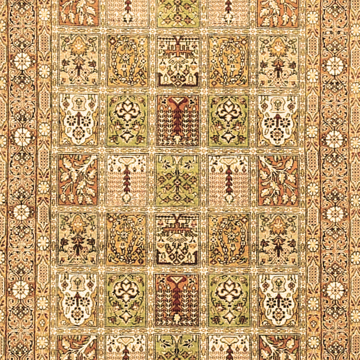 Machine Washable Persian Brown Traditional Rug, wshtr4767brn