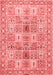 Persian Red Traditional Area Rugs