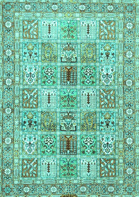Persian Turquoise Traditional Rug, tr4767turq