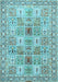 Machine Washable Persian Light Blue Traditional Rug, wshtr4767lblu