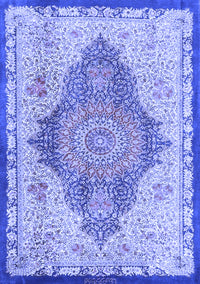 Persian Blue Traditional Rug, tr4768blu