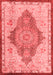 Persian Red Traditional Area Rugs