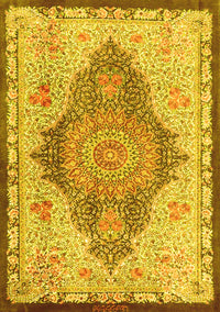 Persian Yellow Traditional Rug, tr4768yw