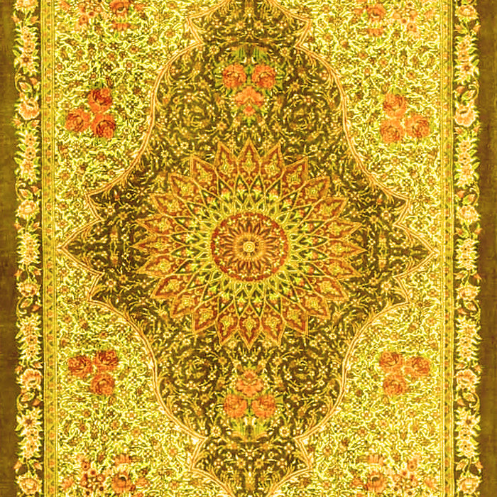 Persian Yellow Traditional Rug, tr4768yw