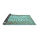 Sideview of Persian Light Blue Traditional Rug, tr4769lblu