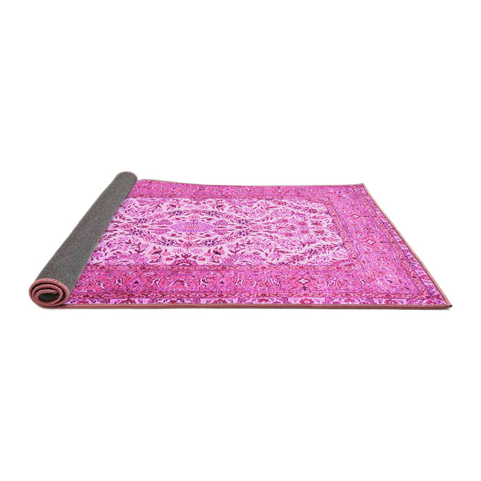 Sideview of Persian Pink Traditional Rug, tr4769pnk