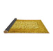Sideview of Persian Yellow Traditional Rug, tr4769yw