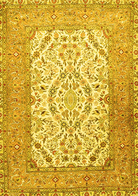 Persian Yellow Traditional Rug, tr4769yw