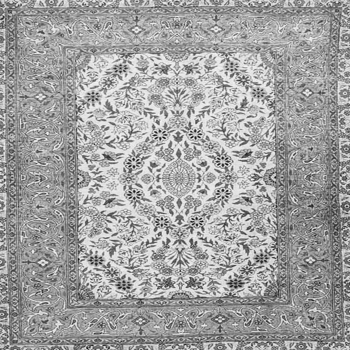 Serging Thickness of Persian Gray Traditional Rug, tr4769gry