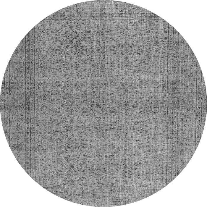 Machine Washable Persian Gray Traditional Rug, wshtr476gry