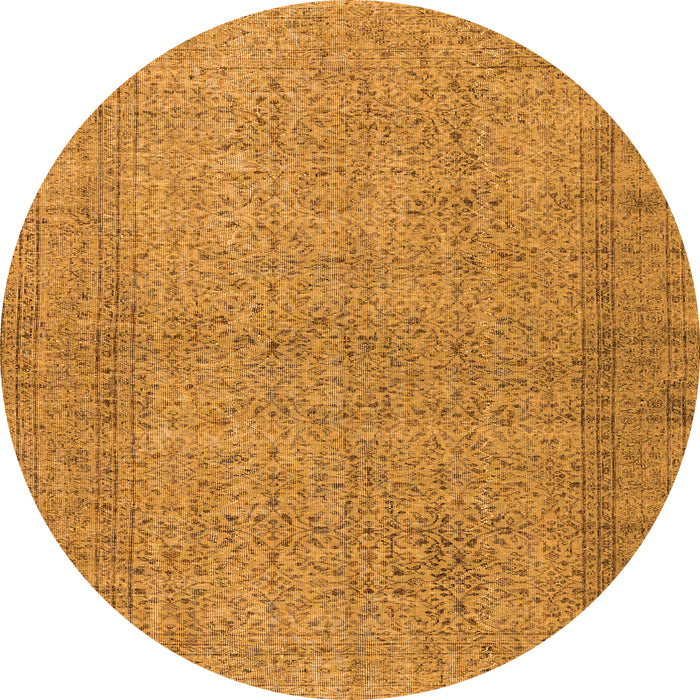 Machine Washable Persian Orange Traditional Area Rugs, wshtr476org