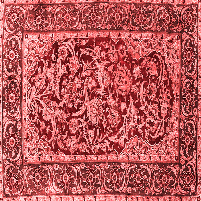 Machine Washable Persian Red Traditional Rug, wshtr4770red