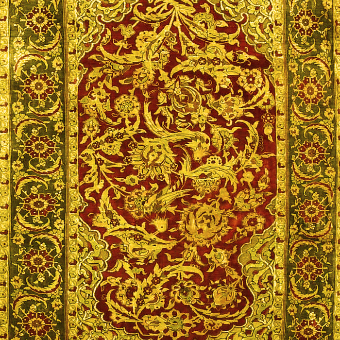 Persian Yellow Traditional Rug, tr4770yw
