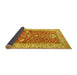 Sideview of Animal Yellow Traditional Rug, tr4771yw