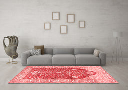 Traditional Red Washable Rugs