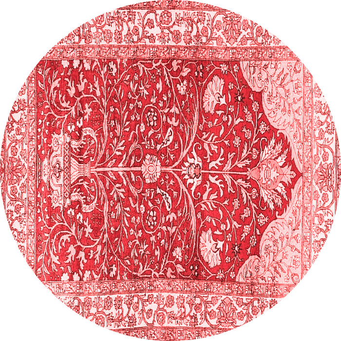 Animal Red Traditional Rug, tr4771red
