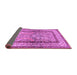 Sideview of Animal Purple Traditional Rug, tr4773pur