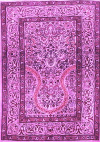 Animal Purple Traditional Rug, tr4773pur