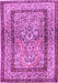 Animal Purple Traditional Rug, tr4773pur