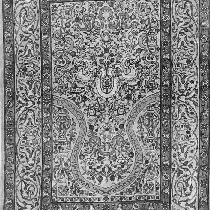 Animal Gray Traditional Rug, tr4773gry