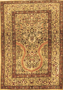 Animal Brown Traditional Rug, tr4773brn