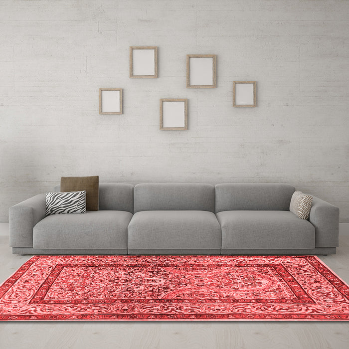 Traditional Red Washable Rugs