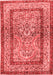 Animal Red Traditional Area Rugs