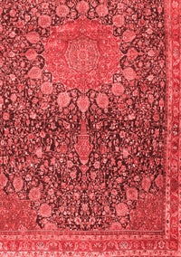 Medallion Red Traditional Rug, tr4774red