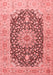 Medallion Red Traditional Area Rugs