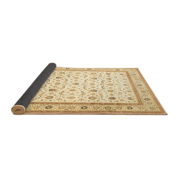 Sideview of Persian Brown Traditional Rug, tr4776brn