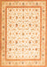 Persian Orange Traditional Rug, tr4776org