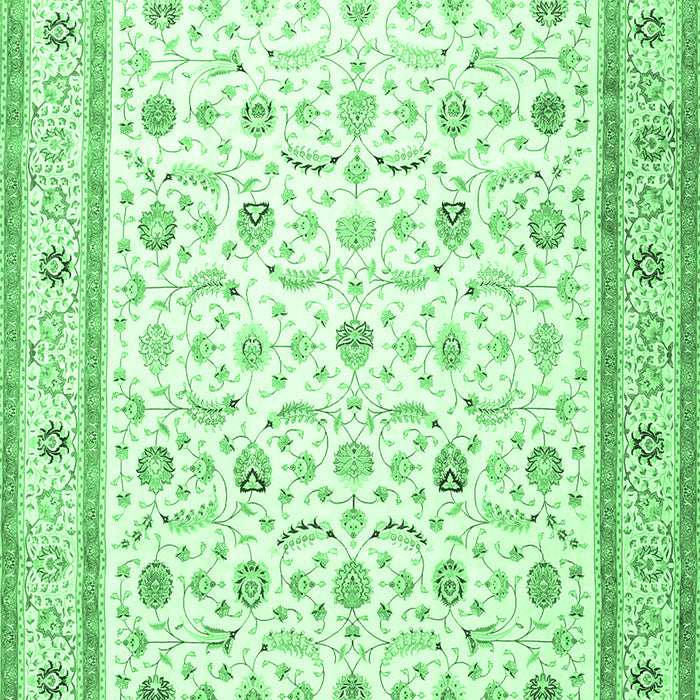 Persian Emerald Green Traditional Rug, tr4776emgrn